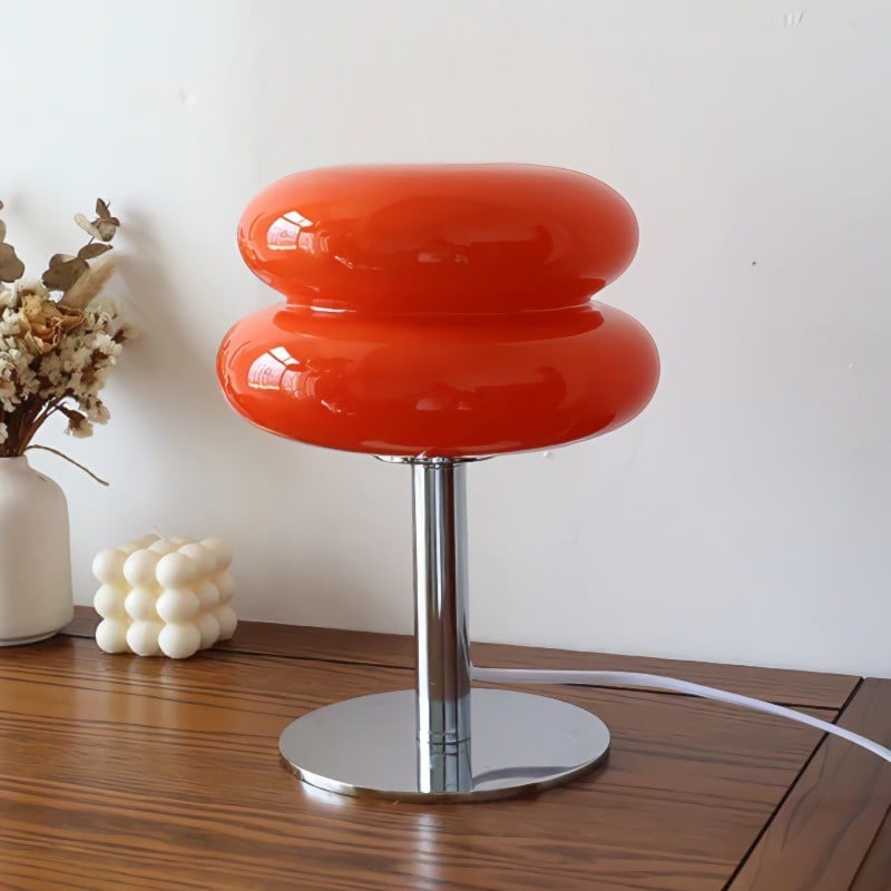 Retro Bauhaus Lollipop Ripple Table Lamp for Bedroom S19