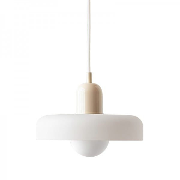 Morandi Disc Orb Glass Pendant Lamp S8