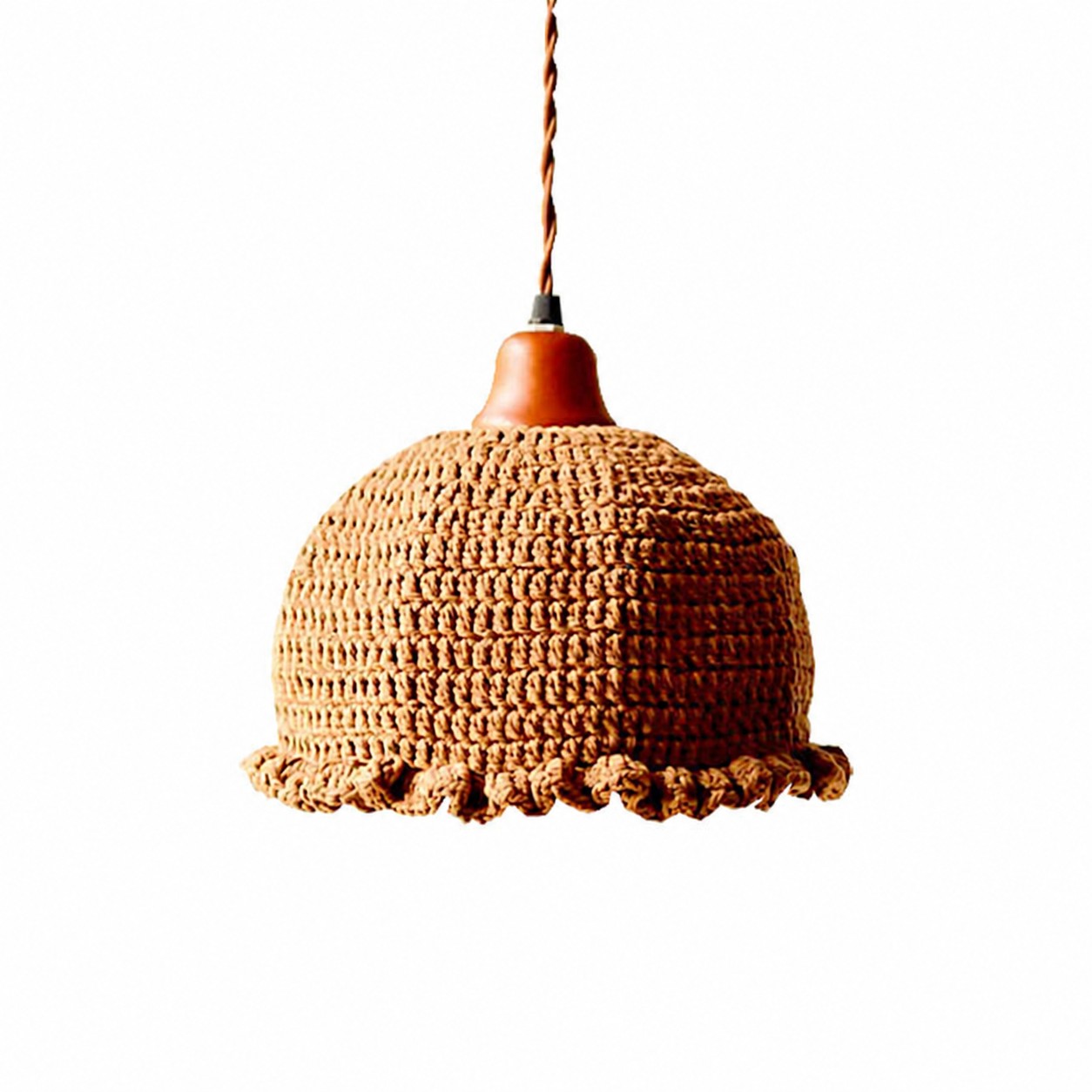 Retro Woven Pendant Light