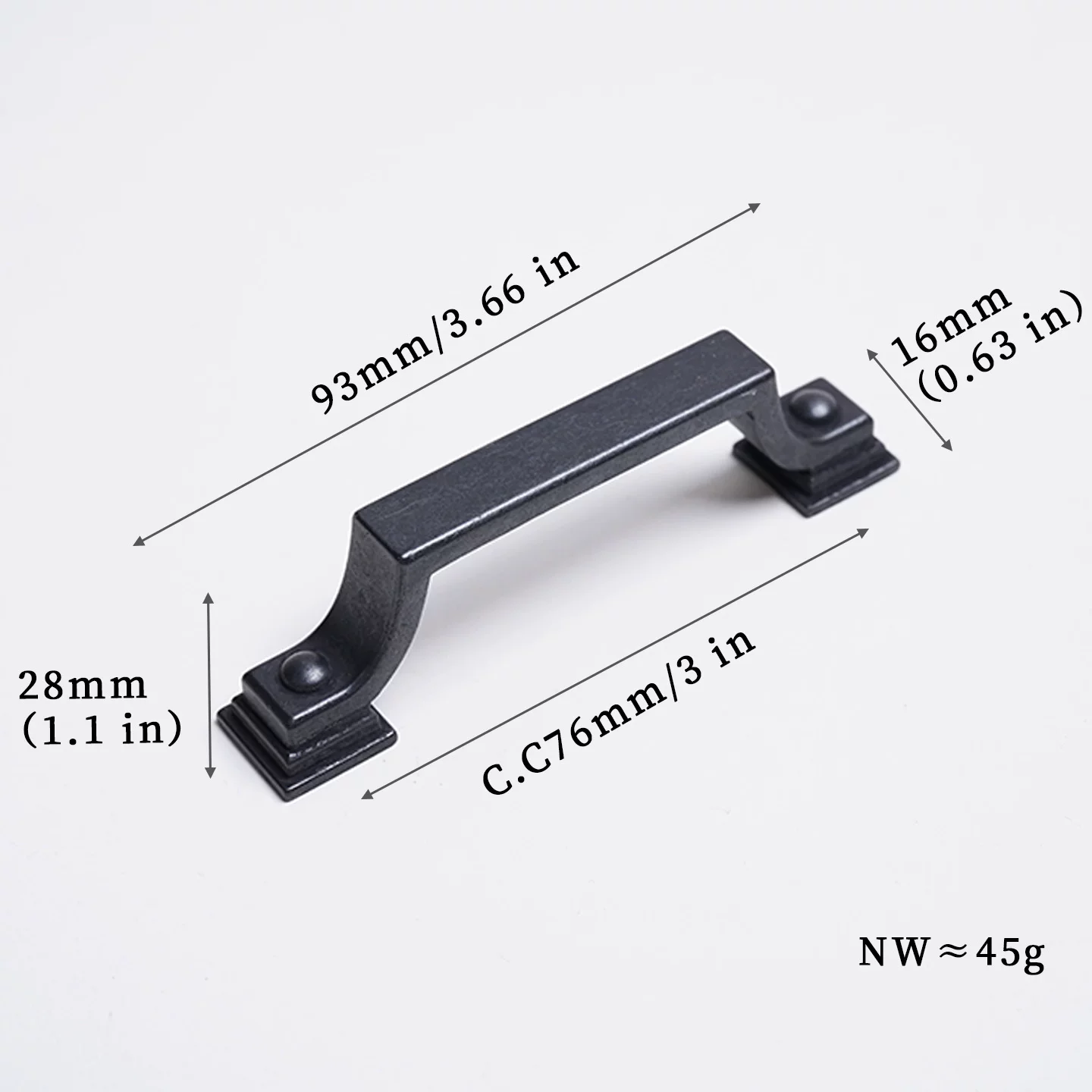 Drawer and Cabinet Handle 2-Pack - product view 5