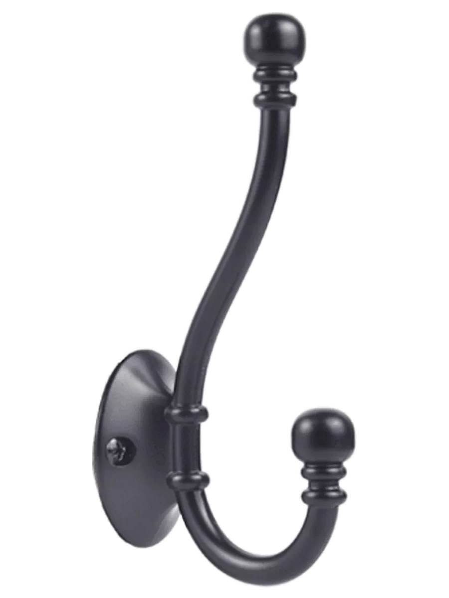 Vintage Single Coat and Hat Hook 3-Pack - product view 4