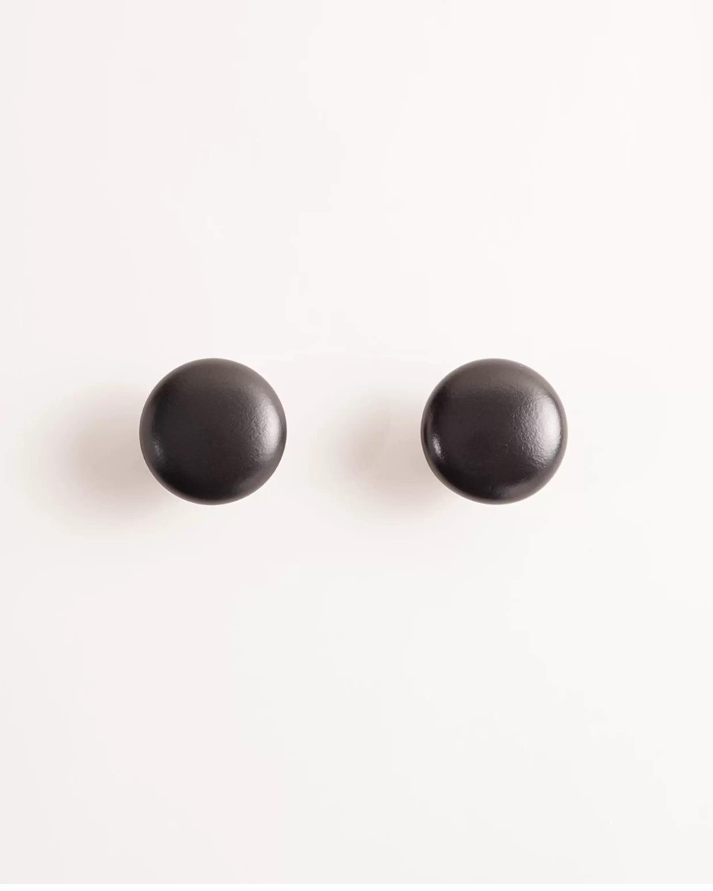Round Ceramic and Brass Wardrobe Door Handle - product view 8