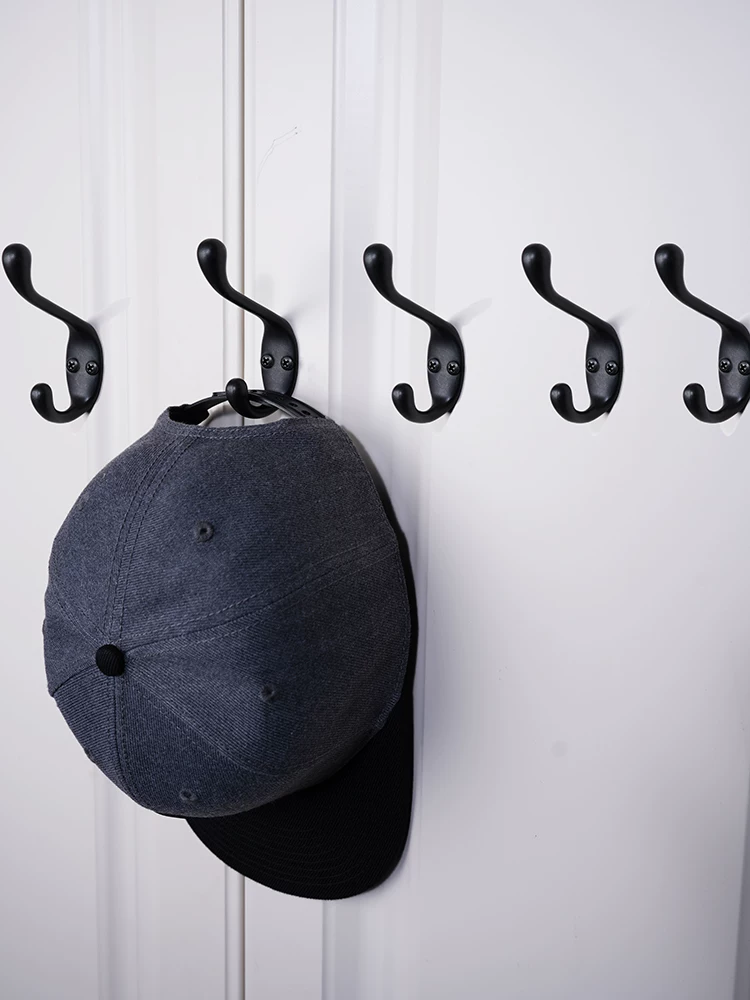 Vintage-Style Metal Single Wall Hook for Entryway