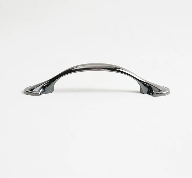 Gun-Color Cabinet and Drawer Handle, 2.99 in (76 mm) Hole Spacing, 2-Pack - product view 3