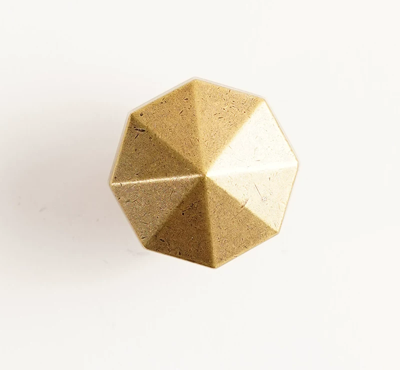Single-Hole Imitation Brass Handle for Cabinet, Drawer, or Wardrobe - product view 4