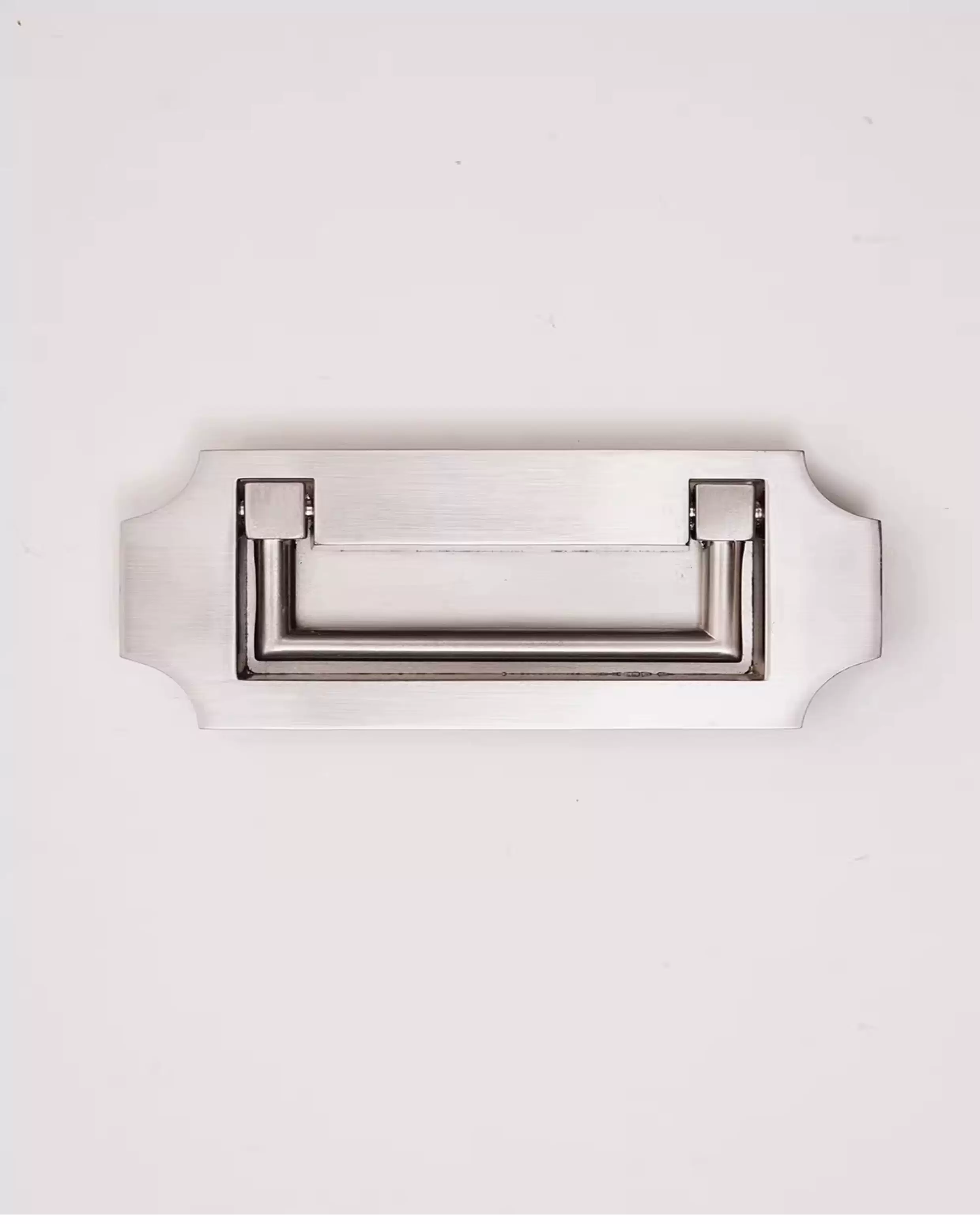 Inset Concealed Drawer and Cabinet Door Ring Pull Handle, 2-Pack - product view 10