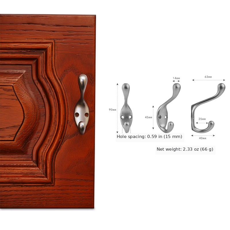 Single Coat and Hat Hook - product view 18