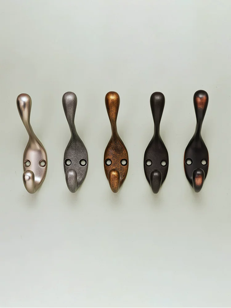 Vintage-Style Metal Single Wall Hook for Entryway - product view 4