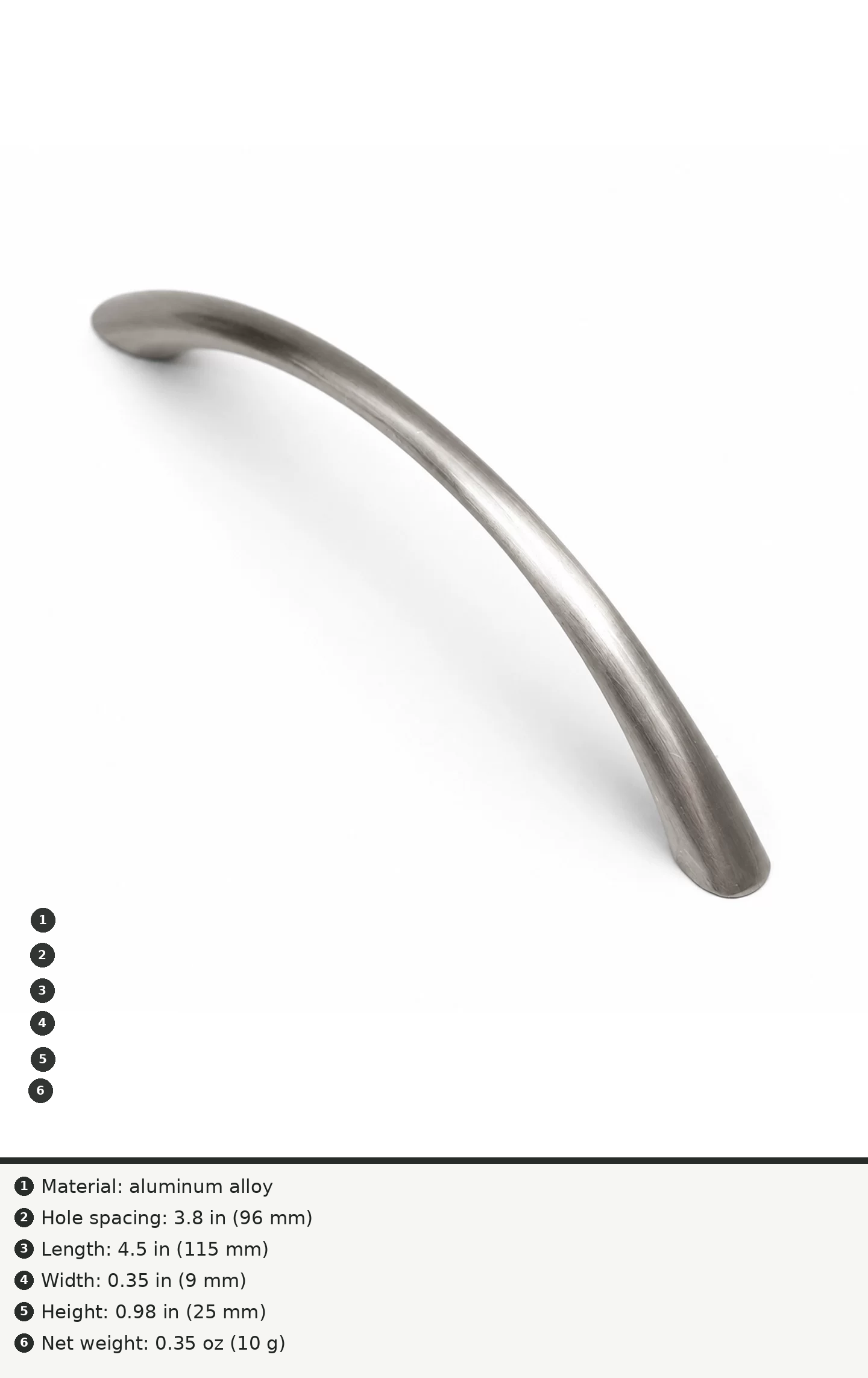 Furniture Handles and Knobs for Wardrobe Cabinet Doors and Drawers - product view 9