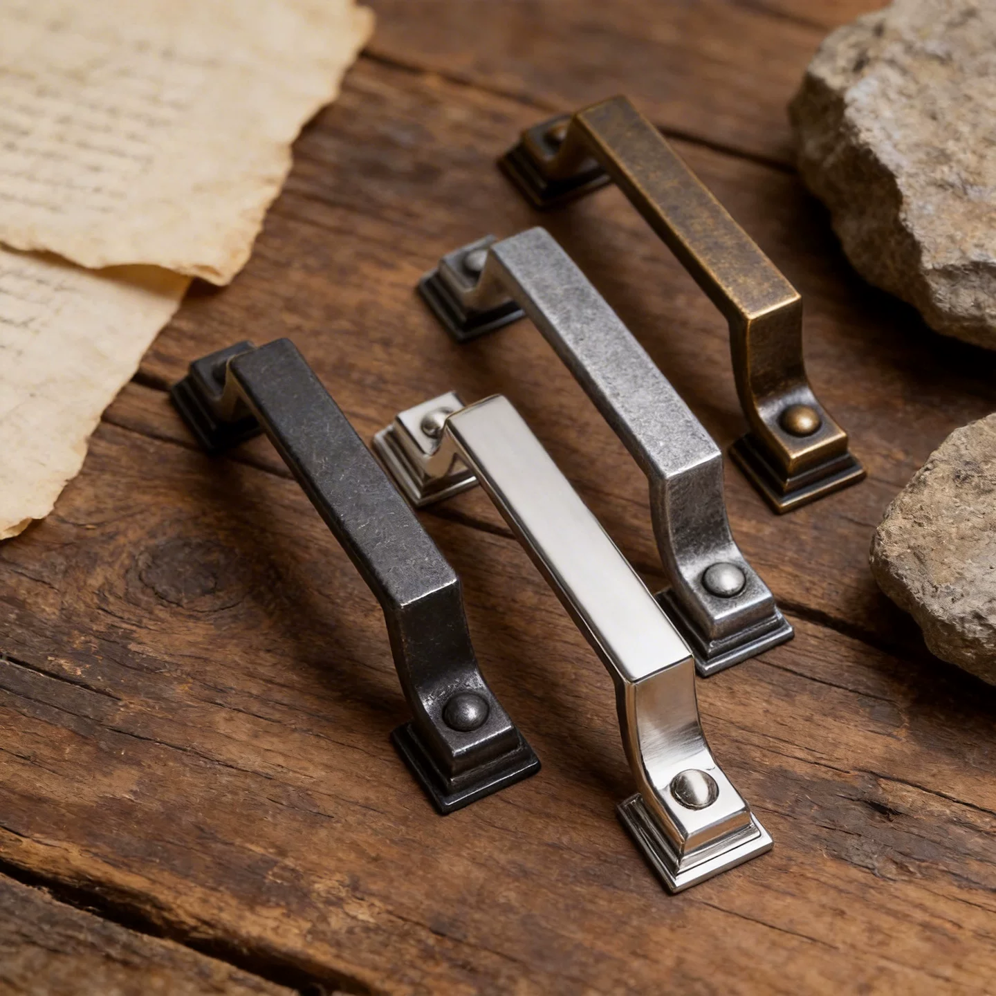 Drawer and Cabinet Handle 2-Pack in use