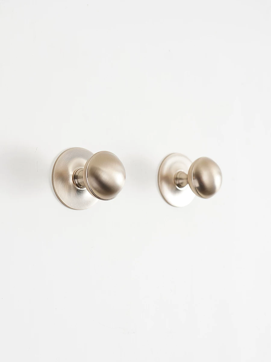 Champagne Color Round Single-Hole Round Knob - product view 6