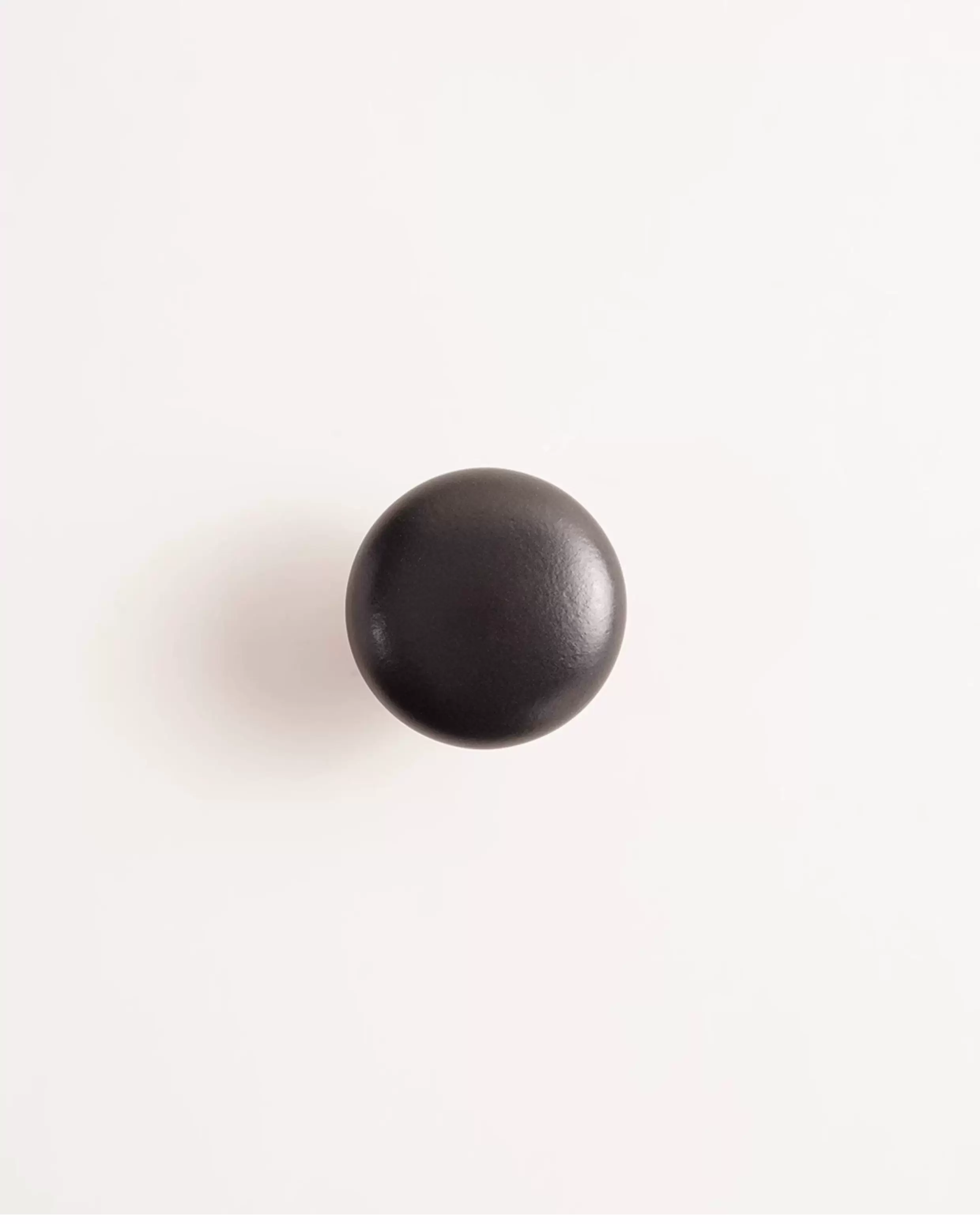 Round Ceramic and Brass Wardrobe Door Handle - product view 10
