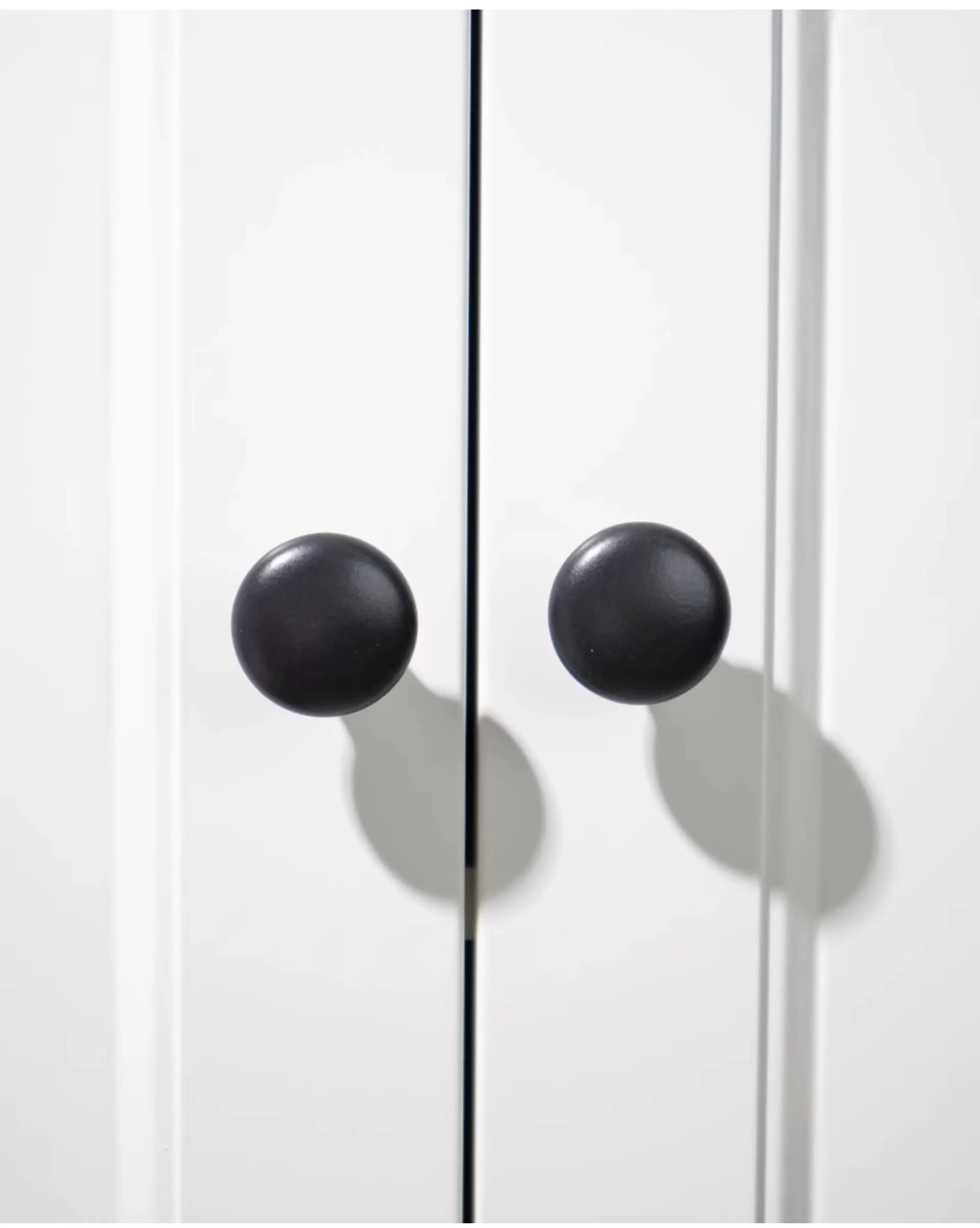 Round Ceramic and Brass Wardrobe Door Handle - product view 7
