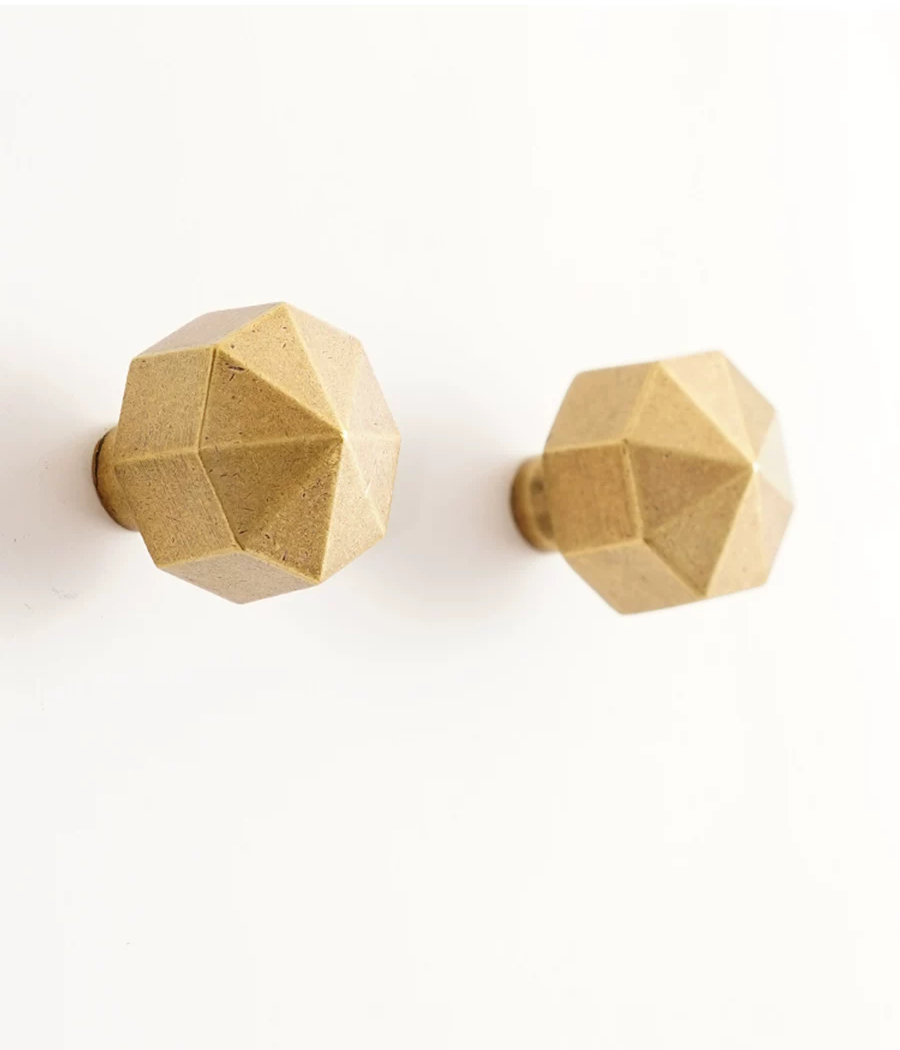 Single-Hole Imitation Brass Handle for Cabinet, Drawer, or Wardrobe - product view 12